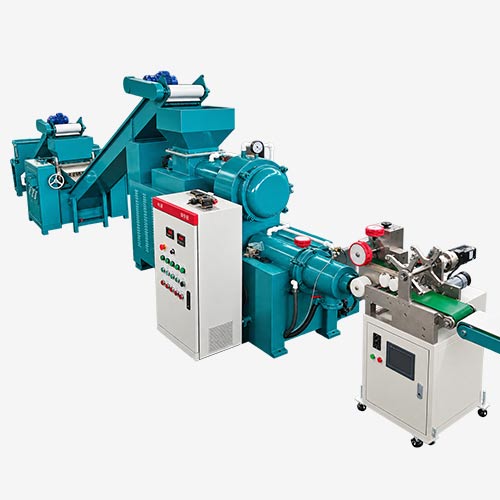 Fully automatic laundry soap manufacturing machinery line